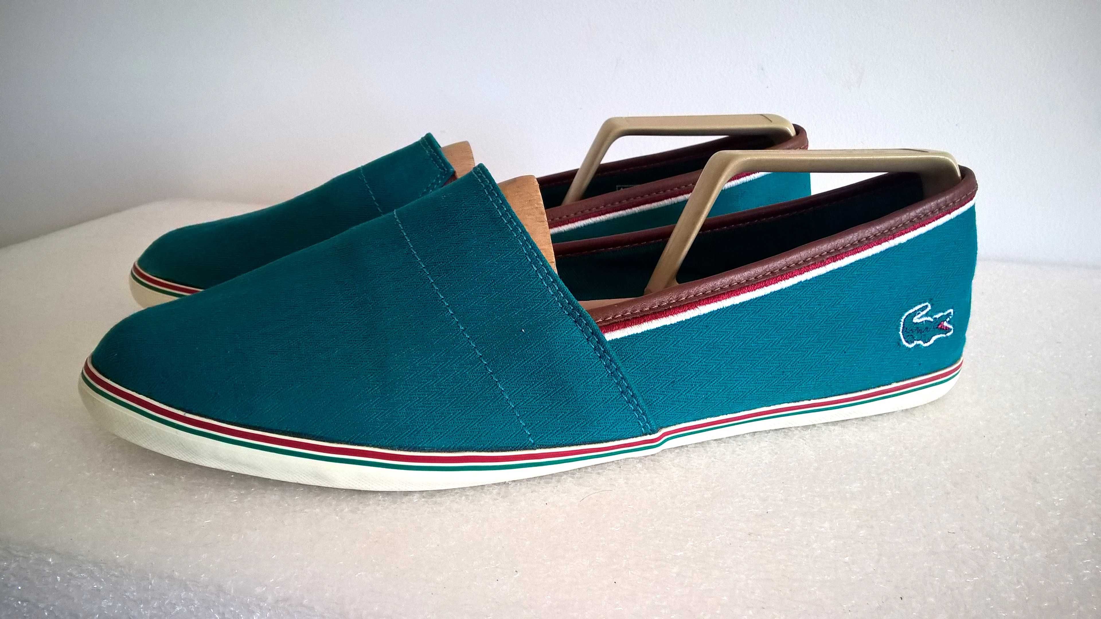 lacoste mokasyny
