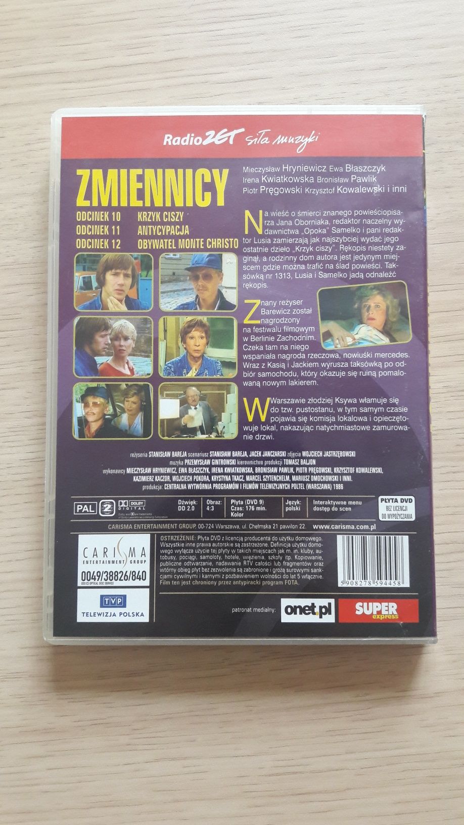 Zmiennicy film DVD Bareja wszystkie odcinki komedia