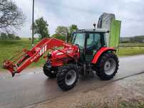 massey ferguson 5445 rok 2005 z ładowaczem 4 nowe opony ładny