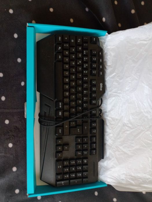 Teclado gaming keyboard wired QILIVE
