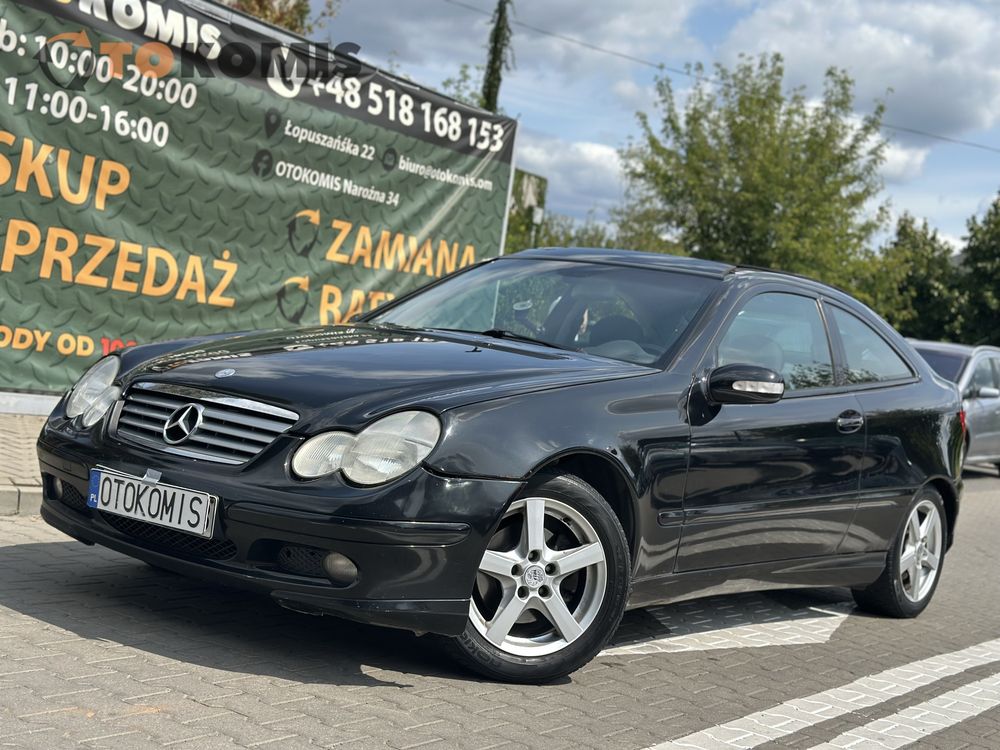Mercedes C180 kompressor, 2002 rok automat 1.8 LPG