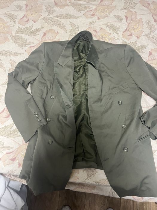 Blazer masculino verde 5 bolsos