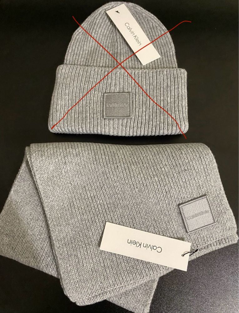 Шапка calvin klein оригінал шарф calvin
