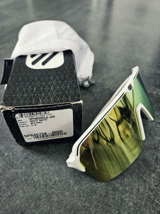 Okulary przeciwsłoneczne Rudy Project Spinshield Air white gold