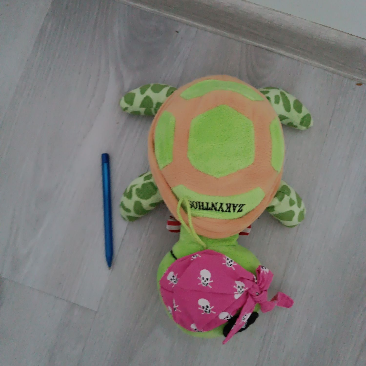 Żółwik pirat  maskotka