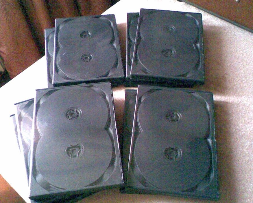 Коробочки для дисков- новые-10 шт.