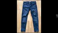 Zara jeansy spodnie męskie skinny przetarcia EUR 44 r M