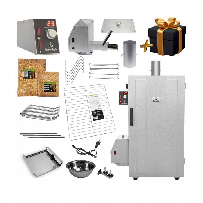 Wędzarnia ogrodowa cyfrowa Borniak Digital UWD-70 automatyczna simple