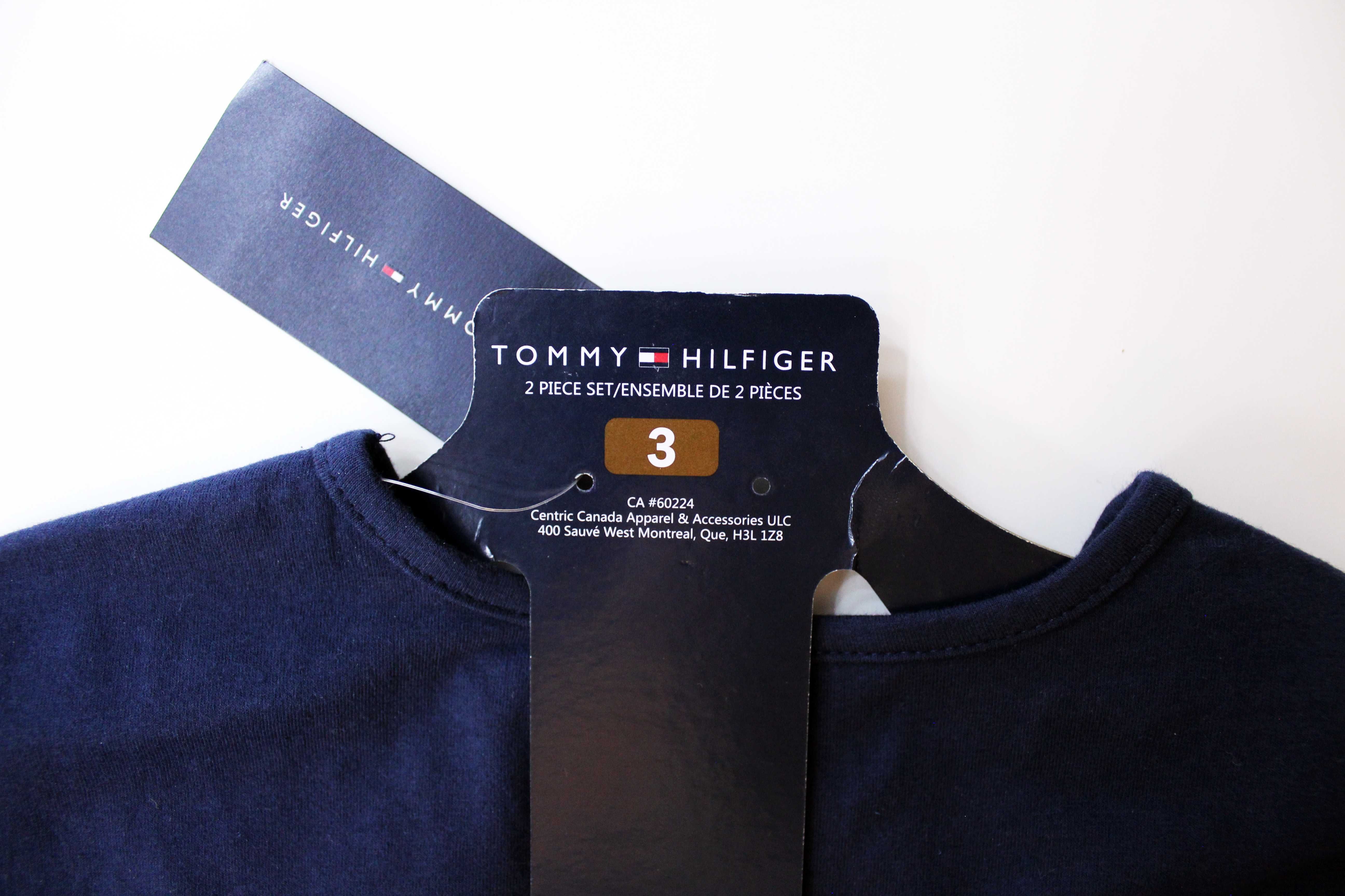 Oryginalny zestaw koszulka + spódniczka Tommy Hilfiger 3 lata