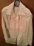 Parka branca, com cinto, Tam S - Women.01