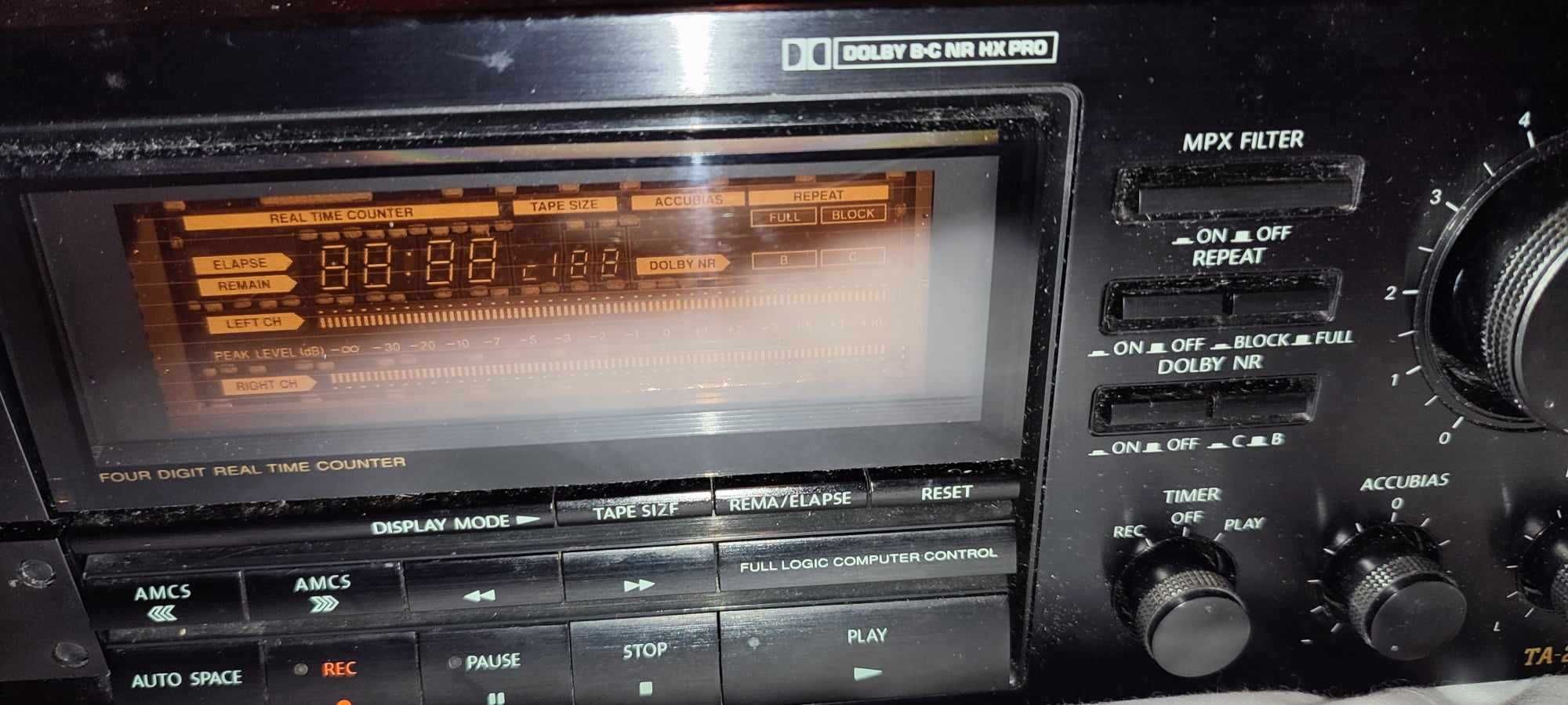 Magnetofon kasetowy Onkyo Deck Onkyo Integra TA-2750 czarny