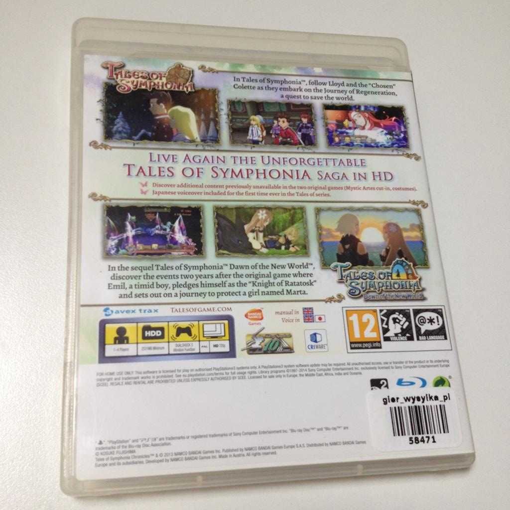 Tales of Symphonia Chronicles PS3 Sklep Warszawa Wola