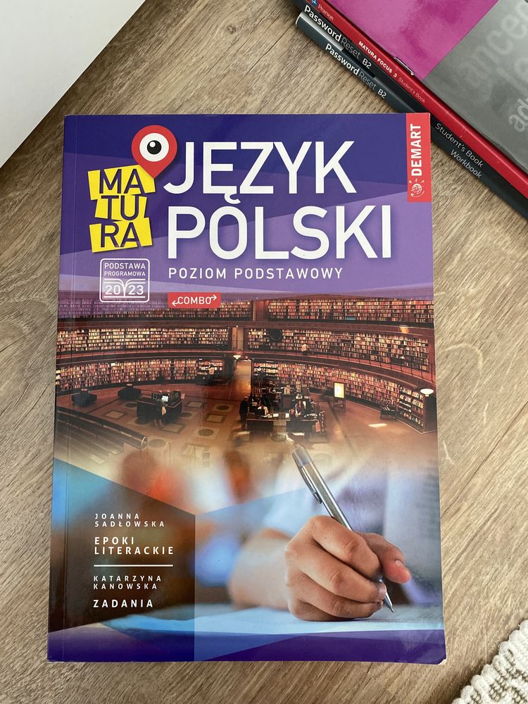 Nowa książka Język Polski Matura Demart pp 2022/2023