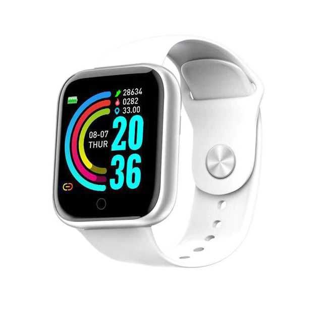 smart watch white novo