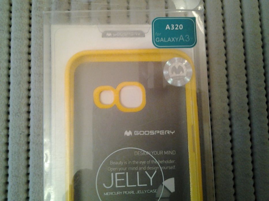 Jelly чехол оригинальный к телефону Samsung A 3 новый
