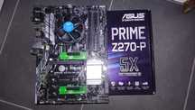 Bundle Motherboard Asus Prime Z270-P + cpu Celeron + gráfica RX570