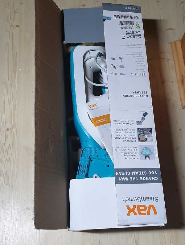 Mop parowy VAX STEAM SWITCH S8-P1-B 0,4L