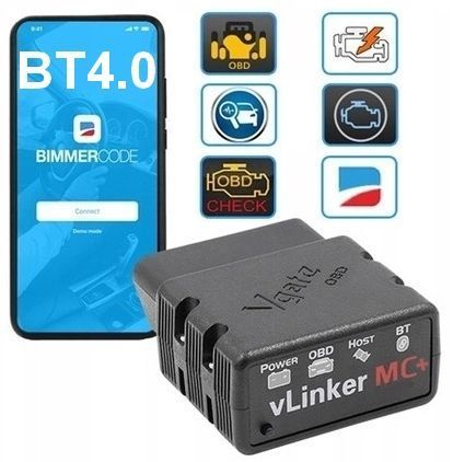 INTERFEJS BMW FORD Bimmercode Forscan Vgate vLinker MC+ BT4.0