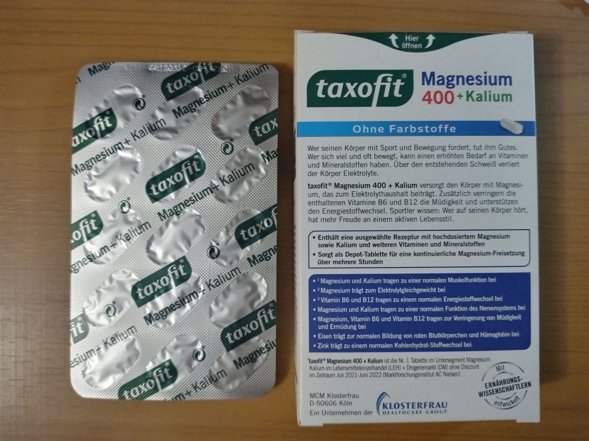 Magnesium 400 + Kalium . Харчові добавки
Харчові добавки
400+ Kalium