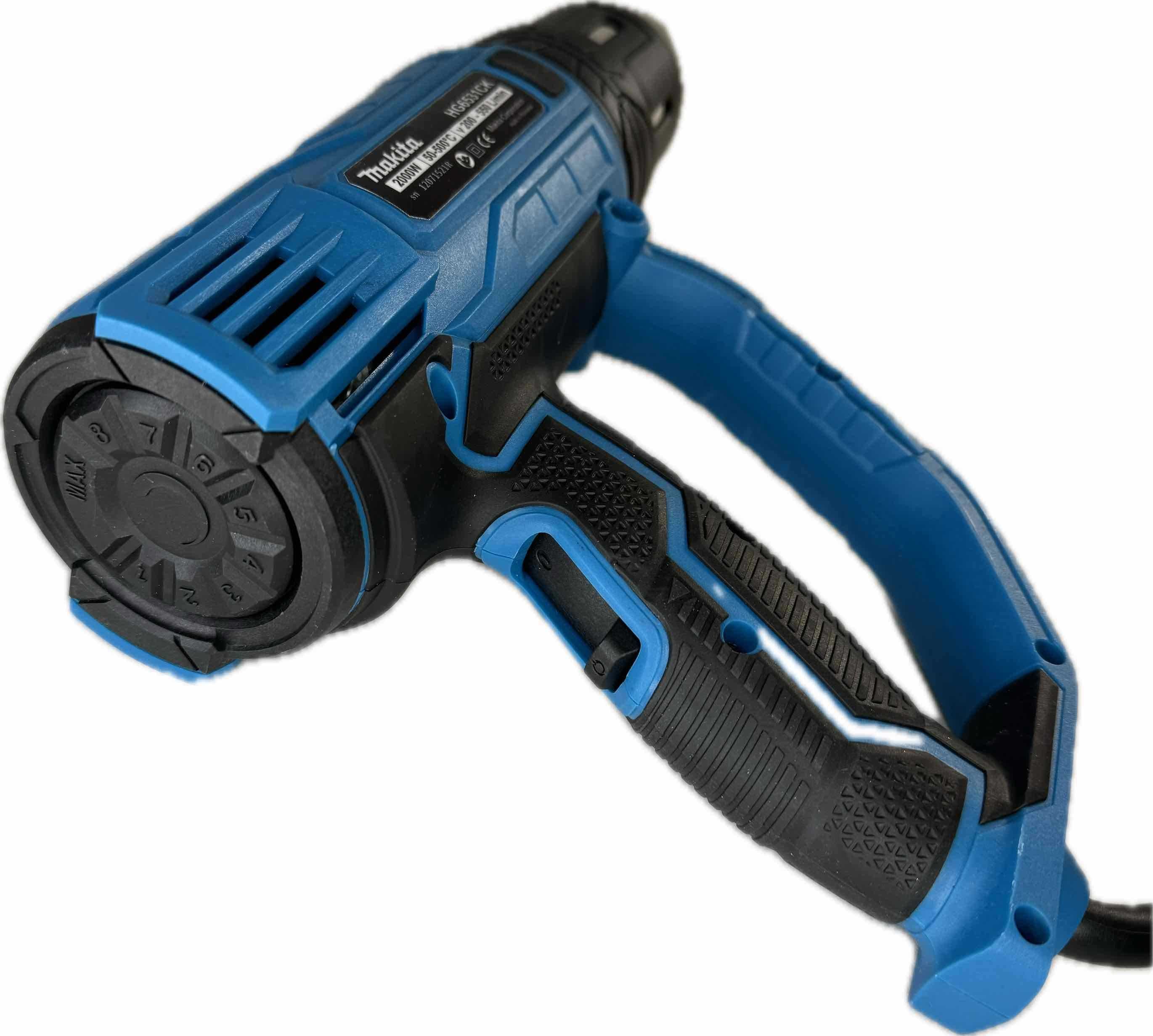 Технічний фен Makita HG6531CK (будівельний, Румунія)