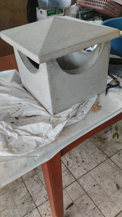 Acabamento de churrasqueira