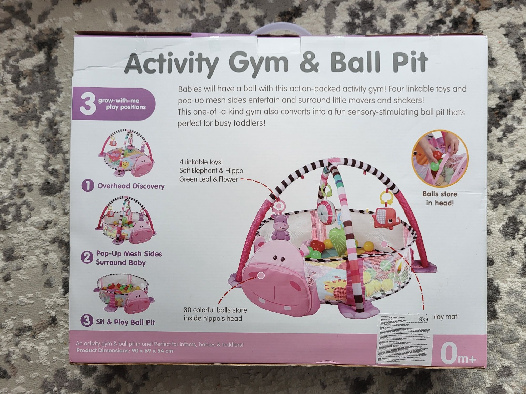 Mata edukacyjna Activity Gym 3 w 1