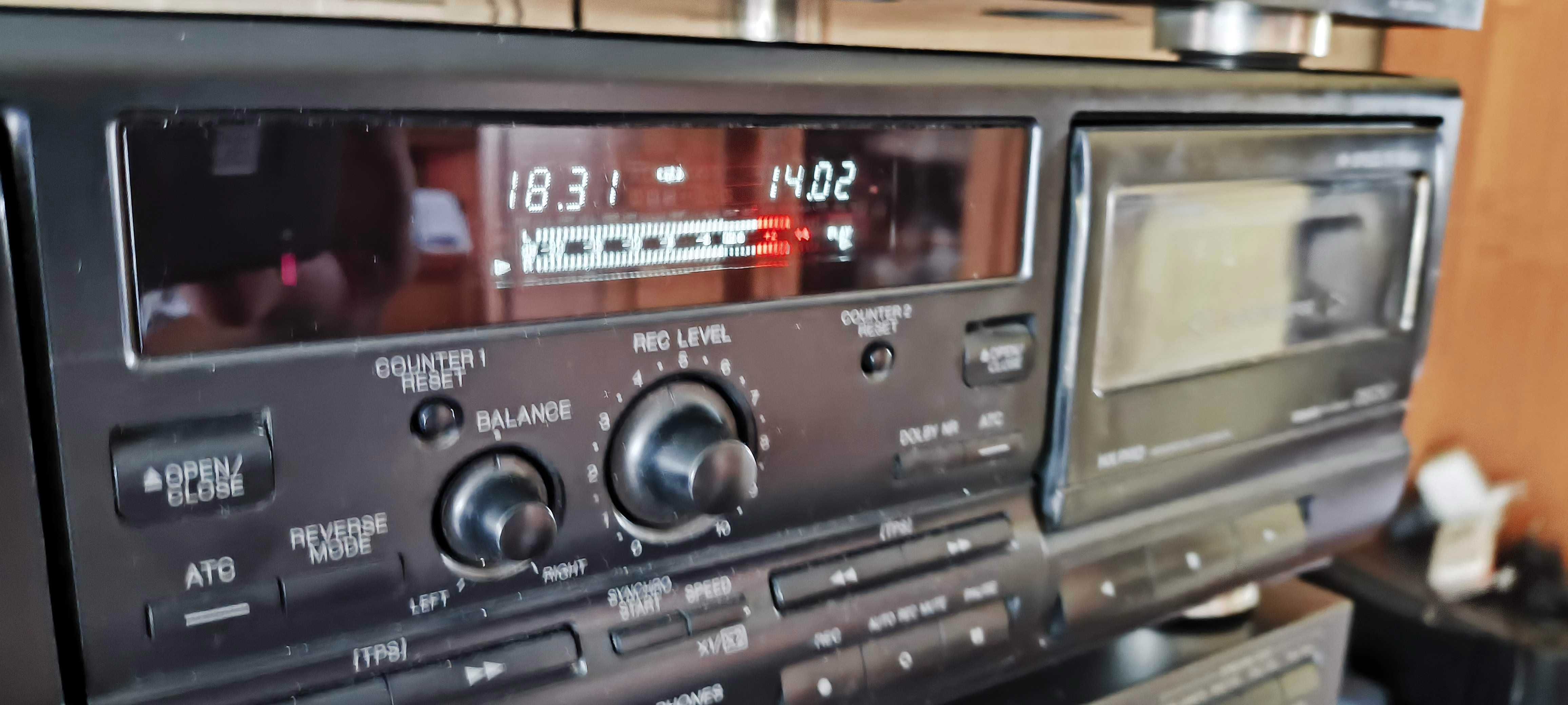 Rzadkość-Japońska wersja Technics RS-TR575 czarna anoda