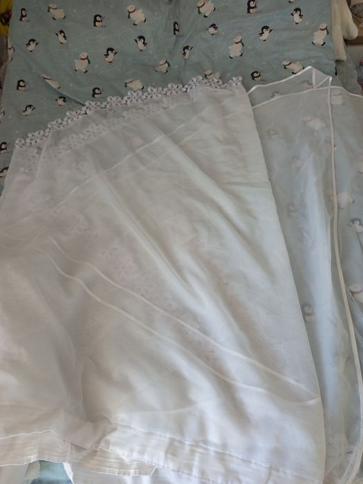 Zestaw firanek różnych