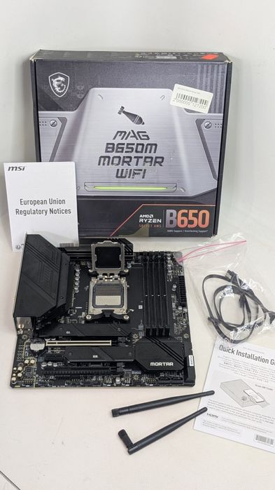 Топова Материнська плата MSI MAG B650M MORTAR WIFI (sAM5) Гарантія!