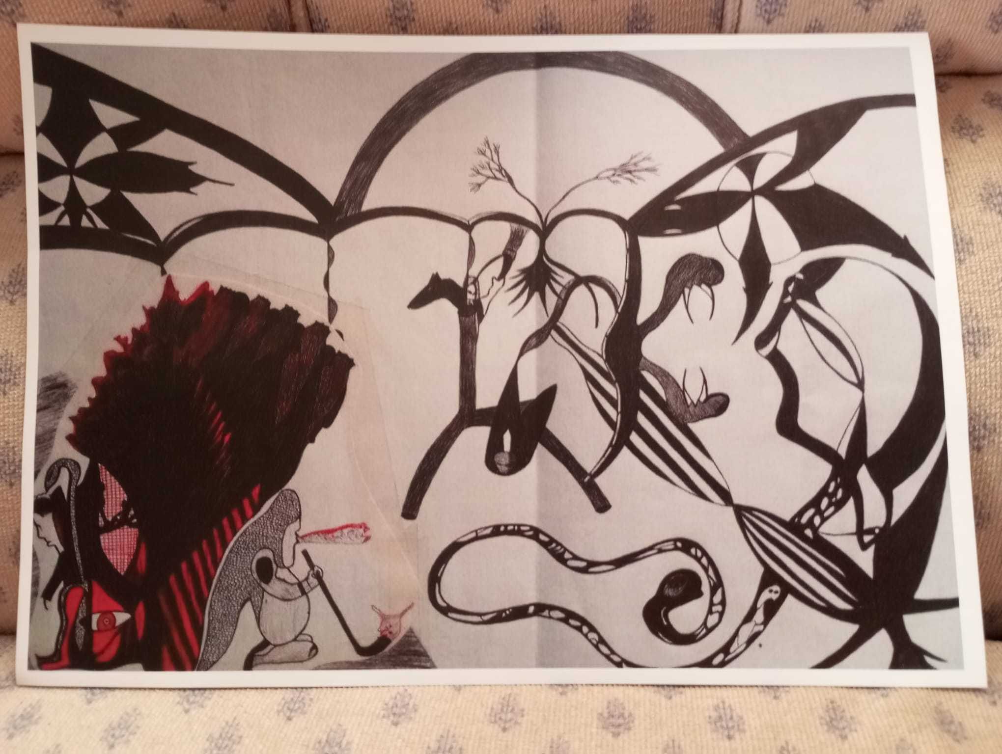 8 Réplicas de Pinturas Abstratas de Originais