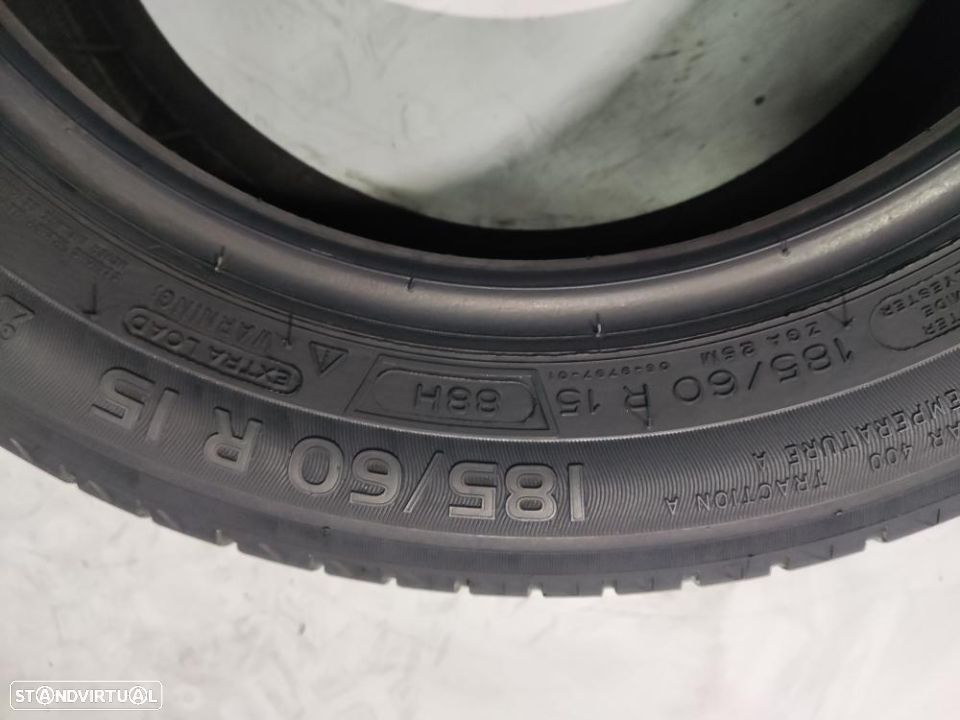 2 pneus semi novos 185/60r15 michelin - oferta dos portes