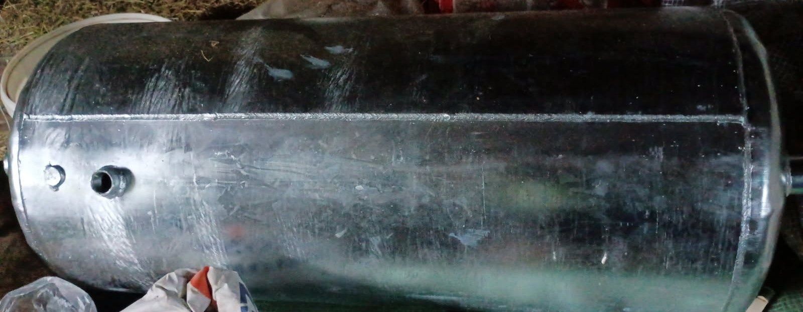 Bojler 120 litrów ocynkowany z wężownicą