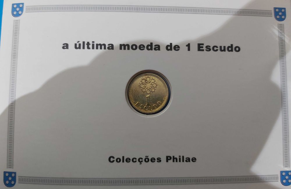 1$00 ano 2000  A última moeda de 1$00, PHILAE