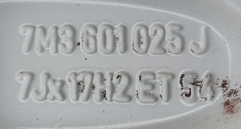 Felgi Oryginał VW Sharan United Golf Caddy Touran 7Jx17 ET54 5x112 7M3