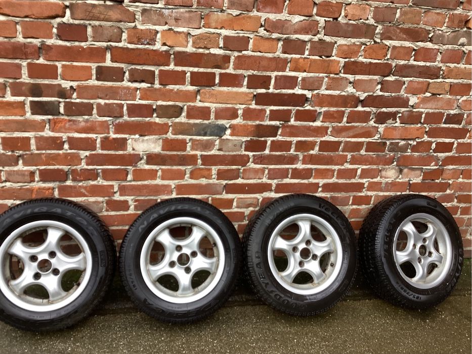 Komplet kół 6Jx14H2 opony wielosezonowe Ford Focus MK1 lub inne.