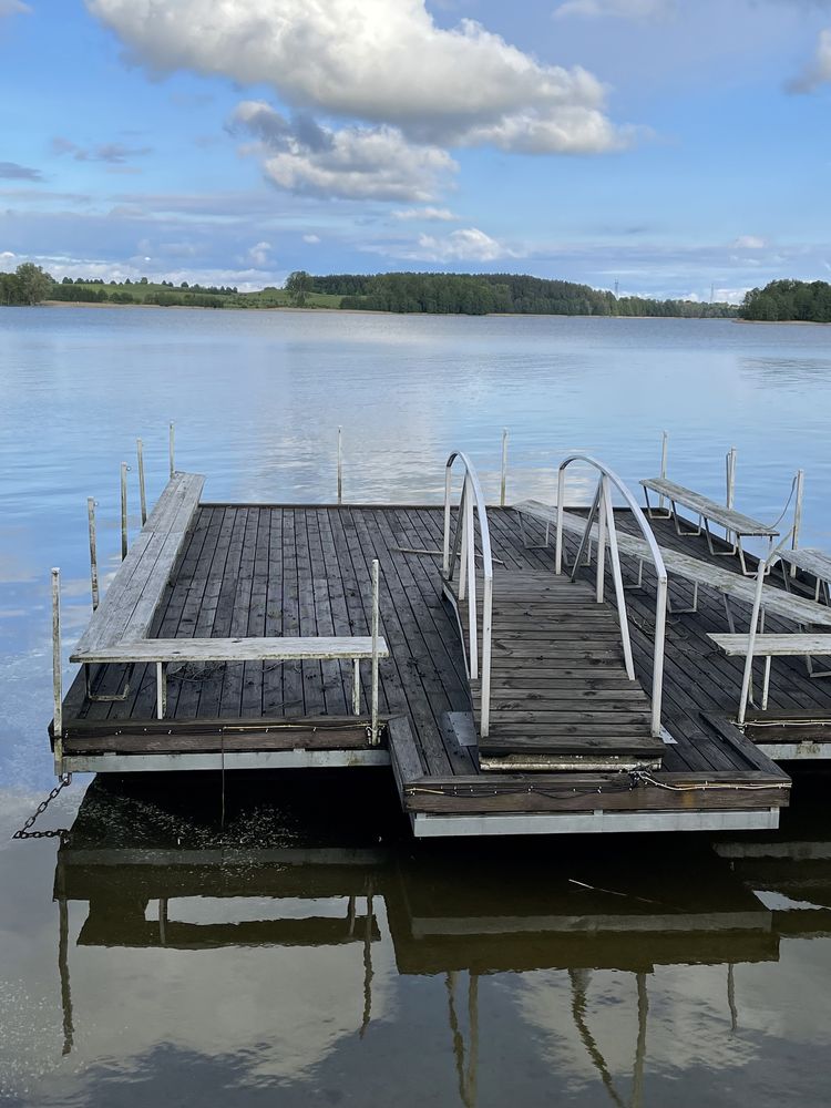 Pomost pływający betonowe pływaki houseboat platforma