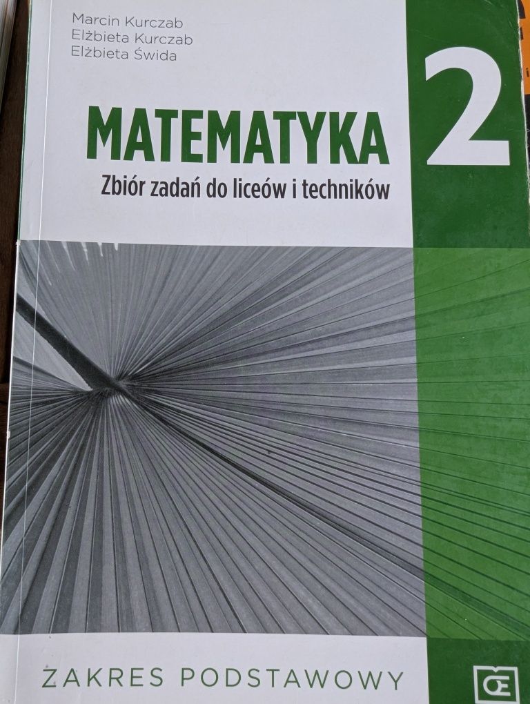Matematyka 2 zbiór zadań Pazdro