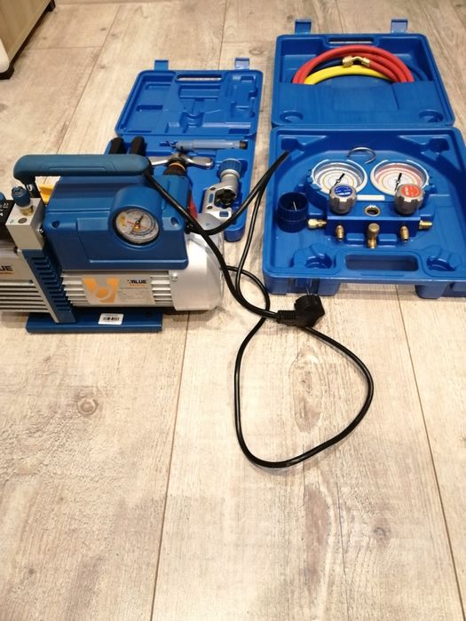 Pompa próżniowa wynajem do klimatyzacji  zestaw montażowy klimatyzacji