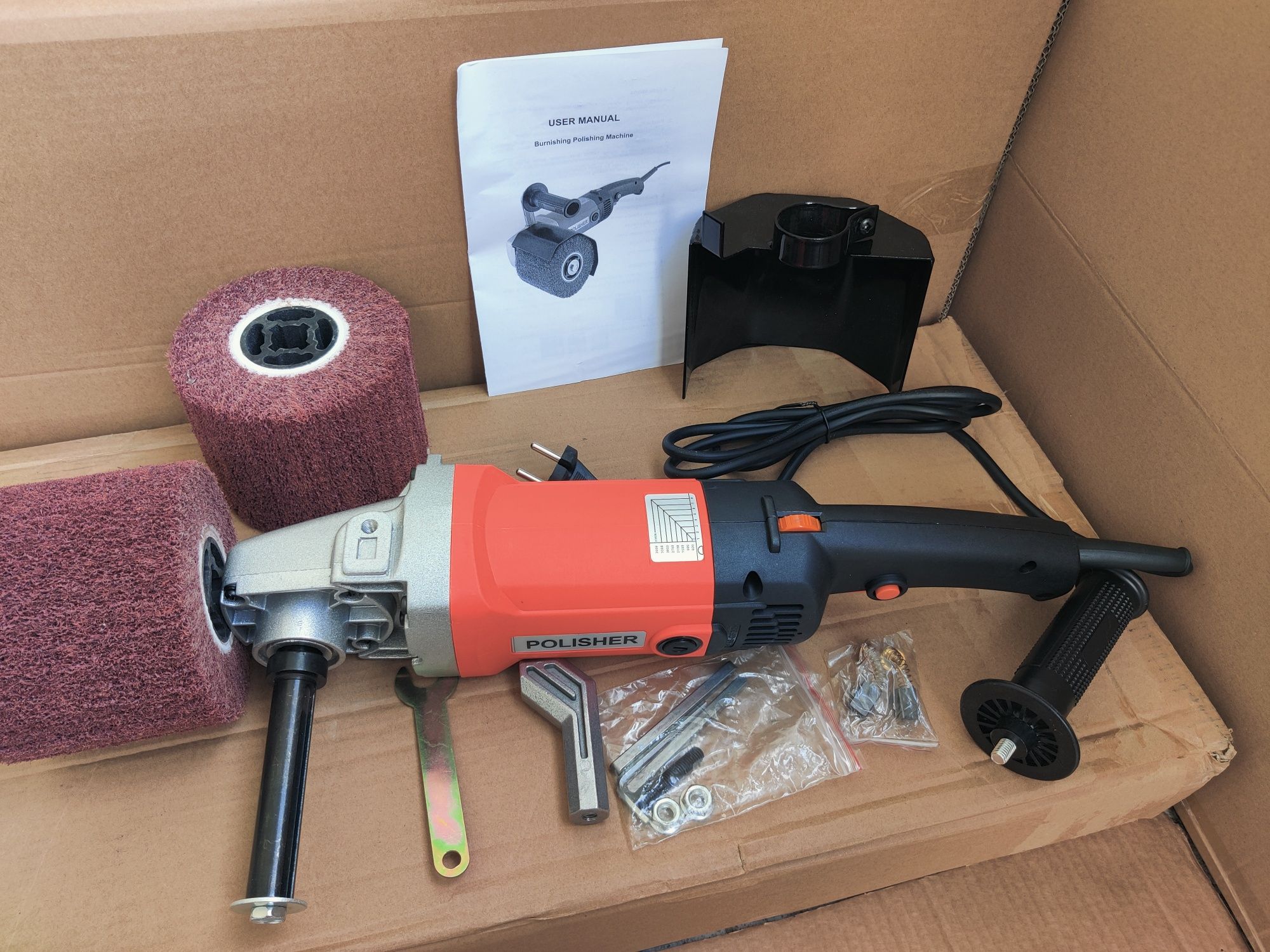 Polidora Lixadora 1400W com 2 rebolos para polimento!!!