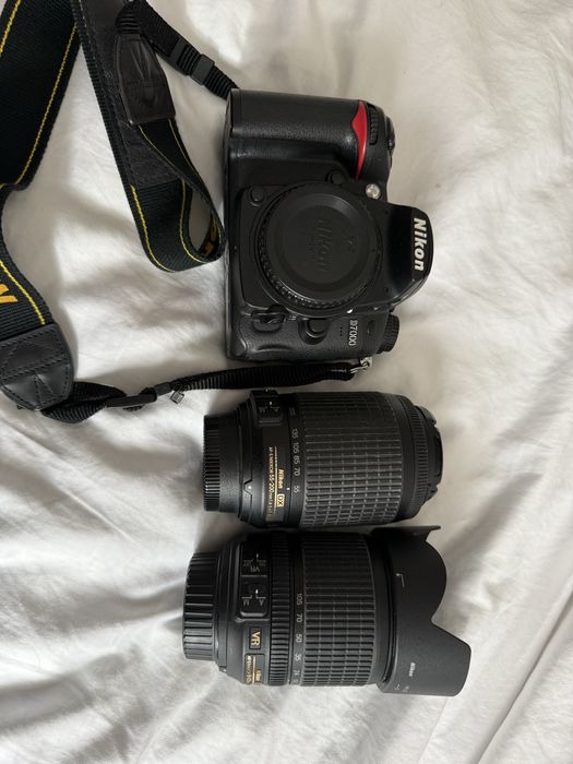 Nikon D7000 c/ lentes