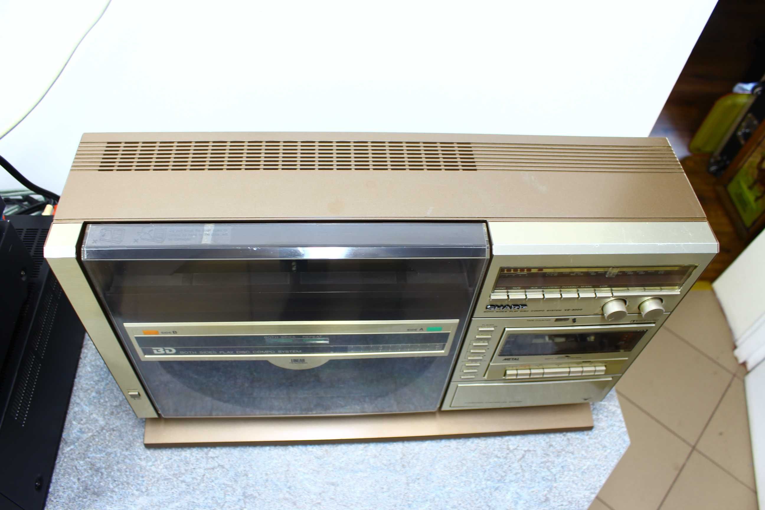 Wieża / Gramofon Sharp VZ-3000 Pionowy * Linearny