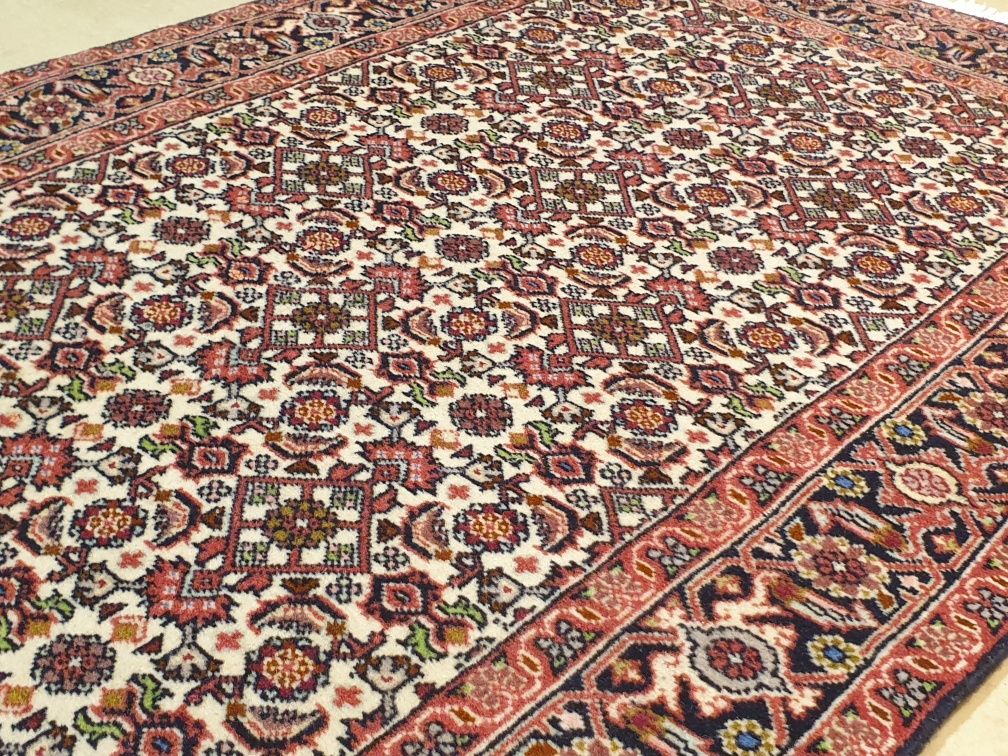 Bidjar Takab 140 # 84 Perski dywan z Iranu ręcznie tkany wełniany