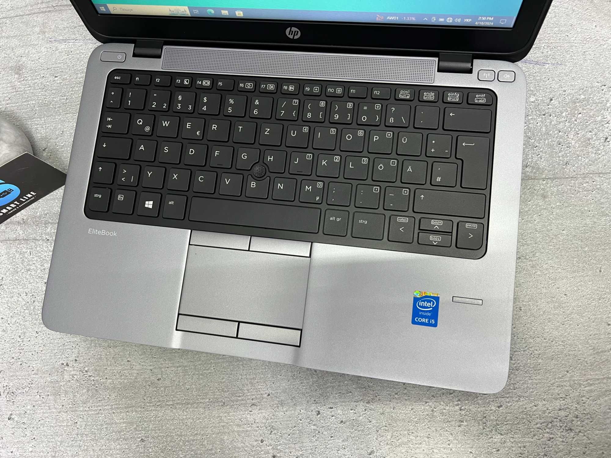 i5-4210U/128gb/12.5"/ssd/8gb Компактний ноутбук НР ХП 820 G1