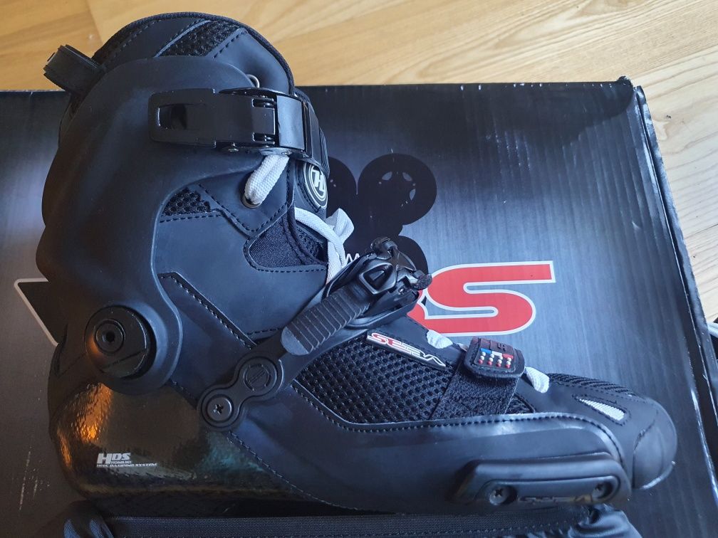 Seba High Light Carbon r 44 wk 28cm Black Boot Only Rolki