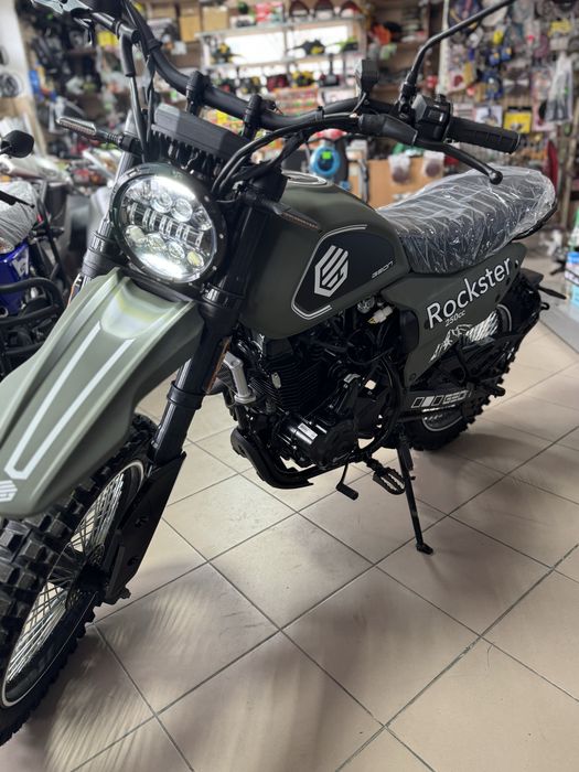 Мотоцикл GEON Rockster, 250,Off-Road Доставка.