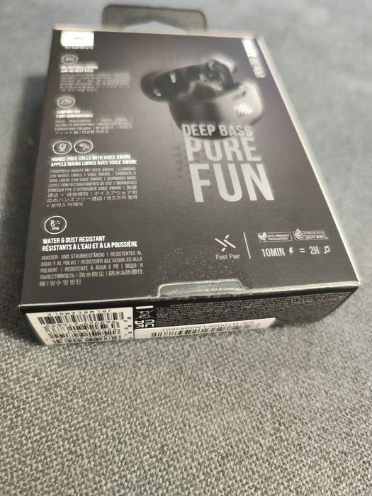 Słuchawki bezprzewodowe JBL Wave Beam perfect fit