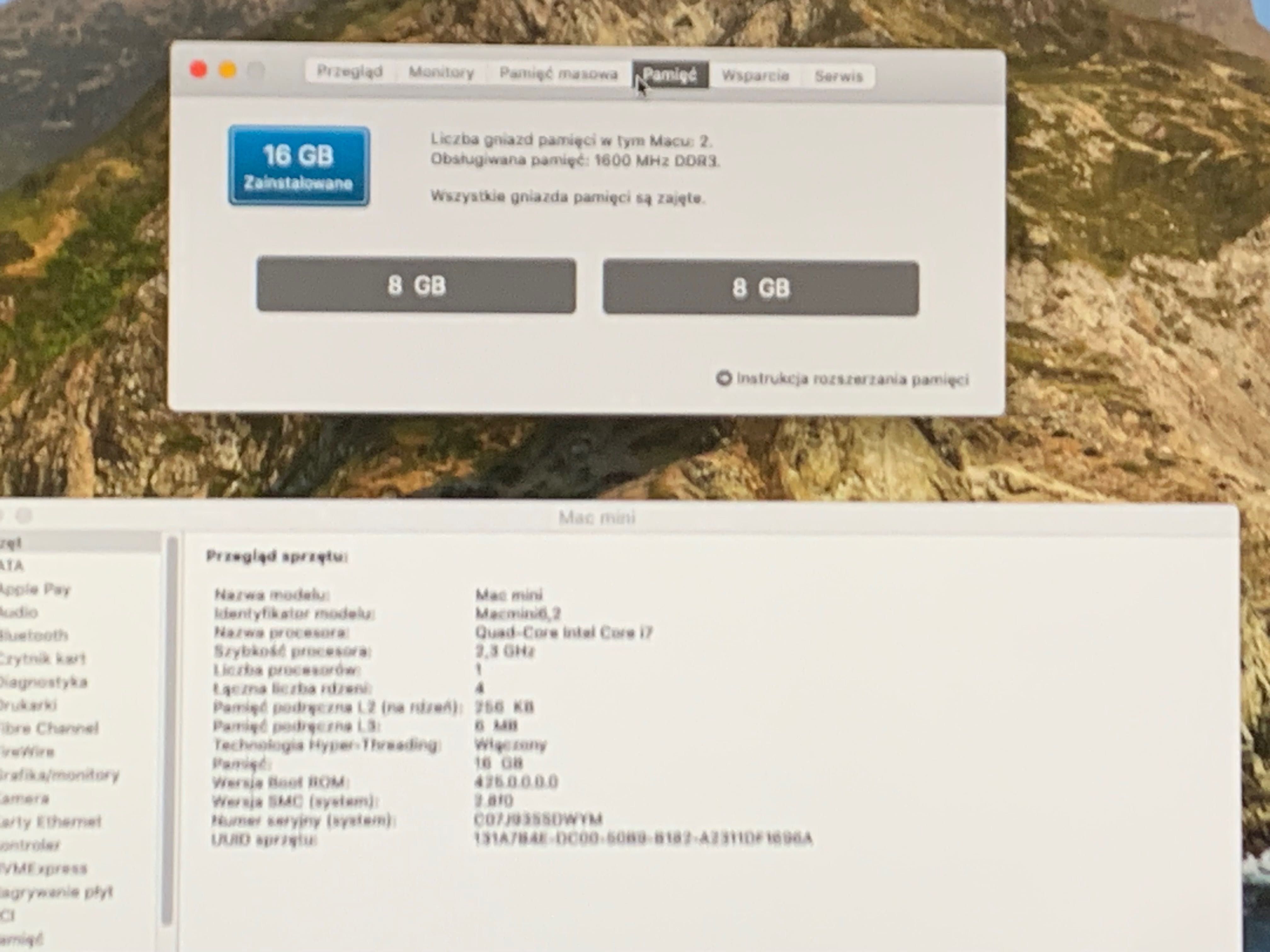 Apple Mac Mini A1347 i7