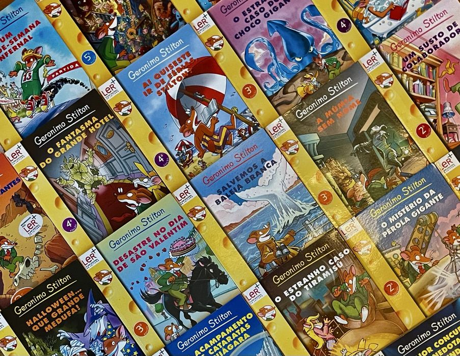 Geronimo Stilton - 49 Livros da coleção