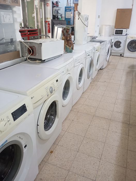 Máquinas de lavar roupa várias marcas