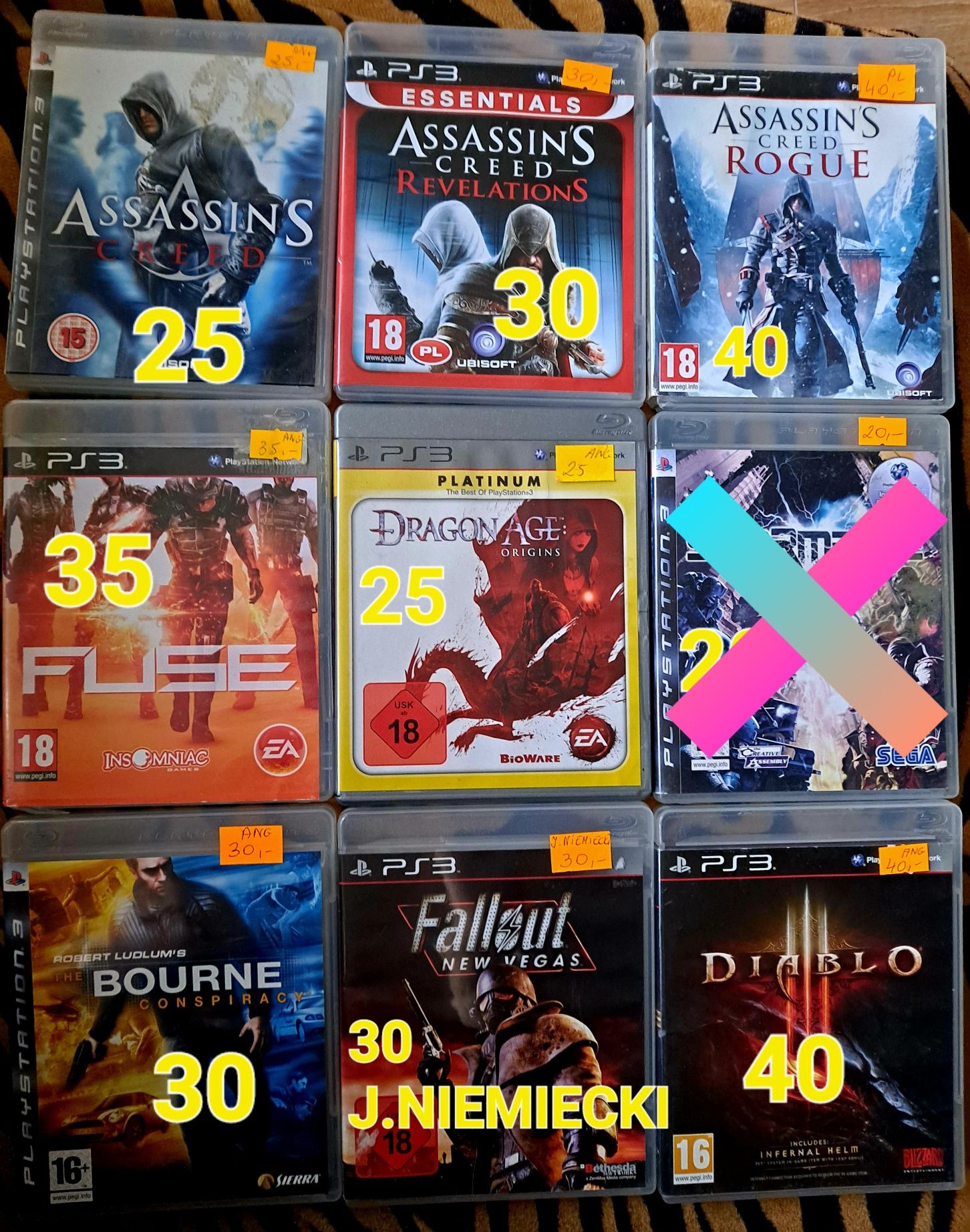 gry na ps3 ,różne, metro, eyepet, diablo